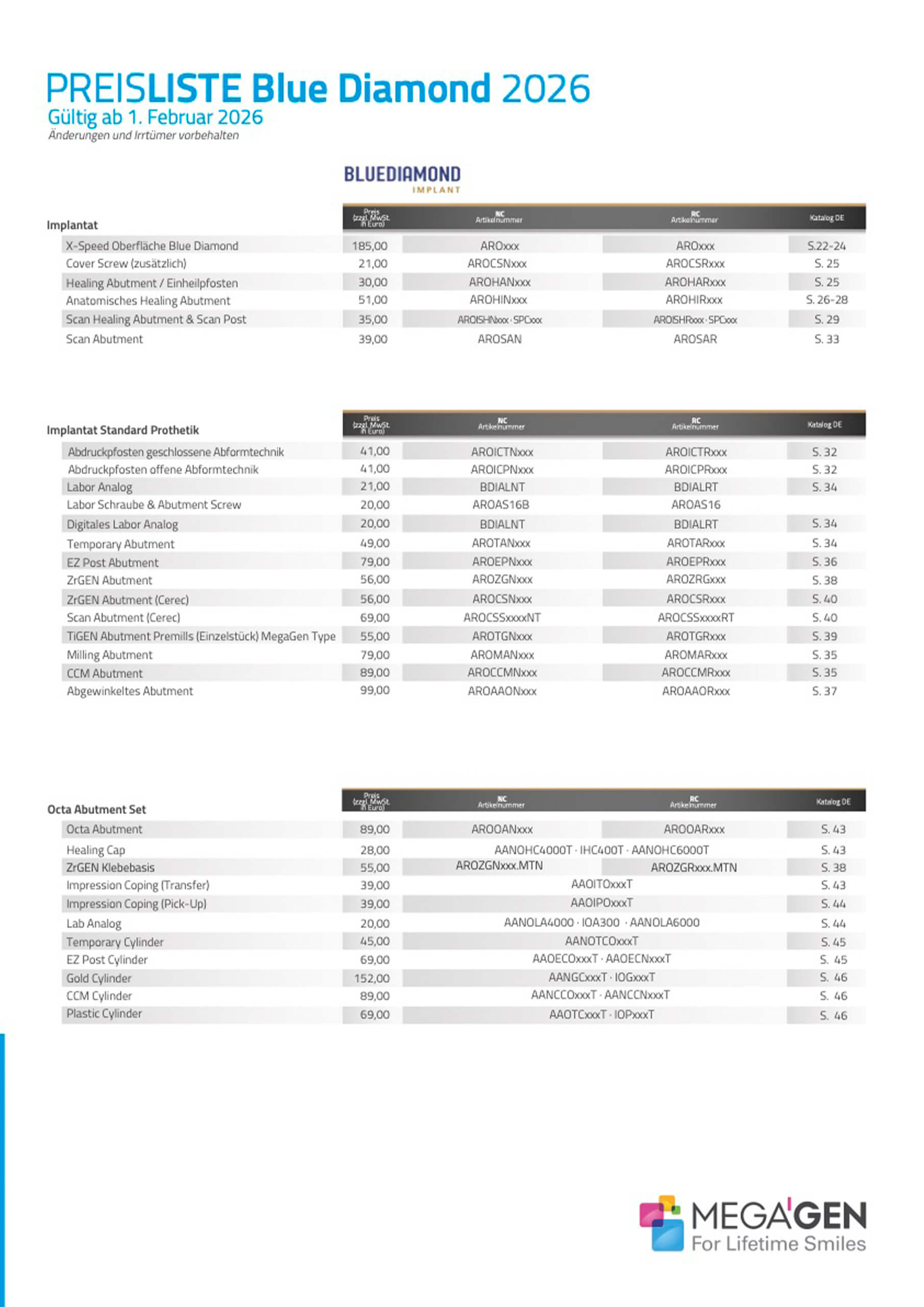 BlueDiamond_Preisliste_2026